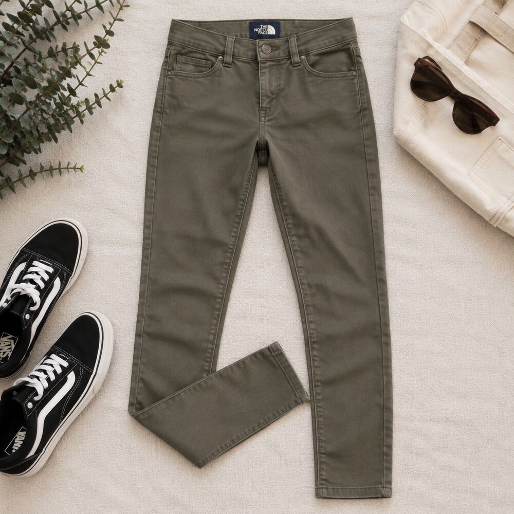 The North Face Tungsted Ankle Skinny Pants Olive Green Women's Size 2 Hiking